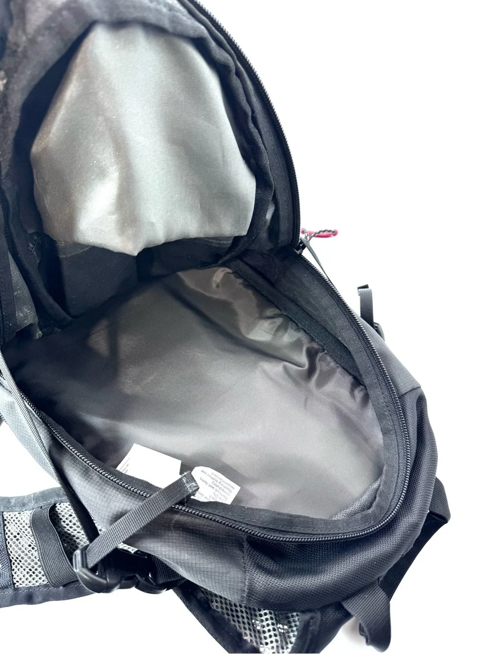JanSport 8000M Challenge Technical Hiking Backpack Black Red Daypack